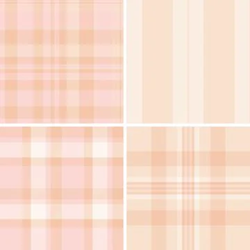 Plaid pack designed for banner ads. Vector tartan textures ensure attention-g Stock Illustration