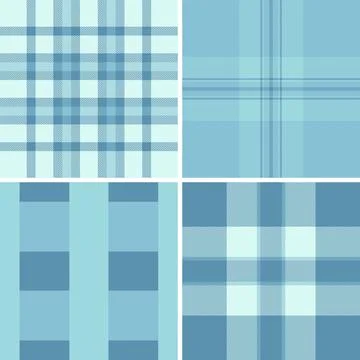 Plaid pack designed for festive e-commerce. Ready-to-use tartan patterns boos Stock Illustration