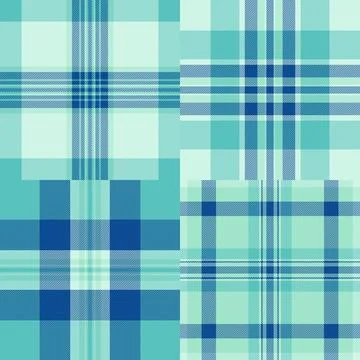 Plaid pack designed for mobile wallpapers. Coordinated tartan patterns fit .. Stock Illustration