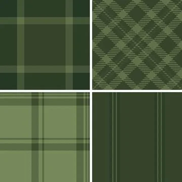 Plaid pack designed for website call-to-action sections. Vector patterns crea イラスト素材