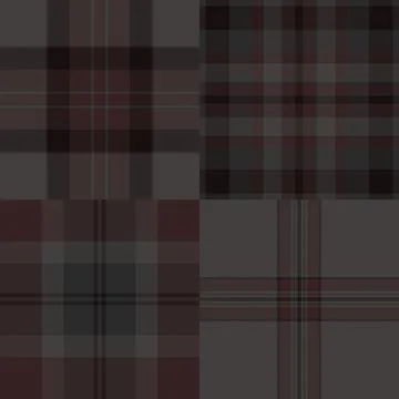 Plaid pack designed for website hero banners and sliders. Coordinated tarta.. イラスト素材
