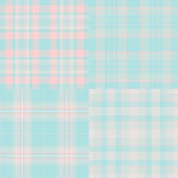Plaid pack developed for branding refresh. Birthday tartan designs add fest.. 스톡 일러스트