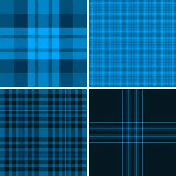 Plaid pack tailored for packaging and branding of fashion items. Coordinated  Stock Illustration