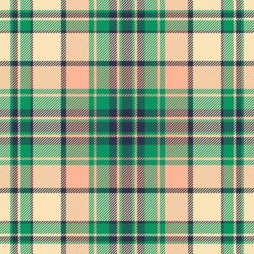 Plaid pattern created for atelier fashion and exclusive sewing projects. Se.. Stock Illustration