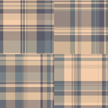 Plaid pattern pack created for labels and small projects. Coordinated tarta.. Stock Illustration