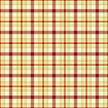 Plaid pattern reflecting classic British lumberjack aesthetics. Seamless ve.. Stock Illustration