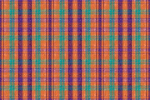 Plaid pattern seamless. Check fabric texture. Stripe square background. Vecto Stock Illustration