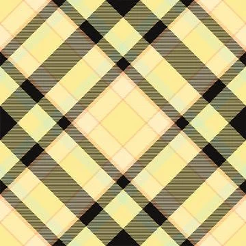 Plaid pattern seamless. Check fabric texture. Stripe square background. Vecto Stock Illustration