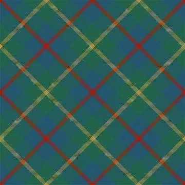 Plaid pattern seamless. Check fabric texture. Stripe square background. Vecto Stock Illustration