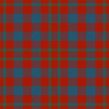 Plaid pattern seamless. Check fabric texture. Stripe square background. Vecto Stock Illustration
