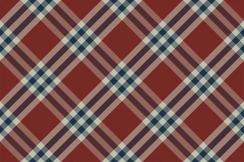 Plaid pattern seamless. Check fabric texture. Stripe square background. Vecto Stock Illustration