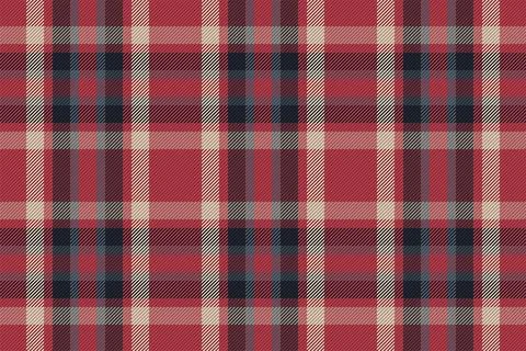 Plaid pattern seamless. Check fabric texture. Stripe square background. Vecto Stock Illustration