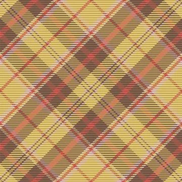 Plaid pattern seamless. Check fabric texture. Stripe square background. Vecto Stock Illustration