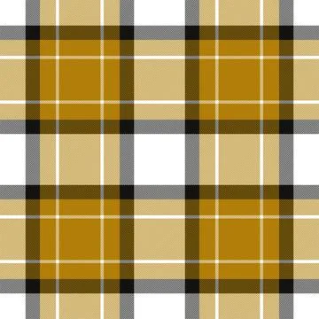 Plaid pattern seamless. Check fabric texture. Stripe square background. Vecto Stock Illustration