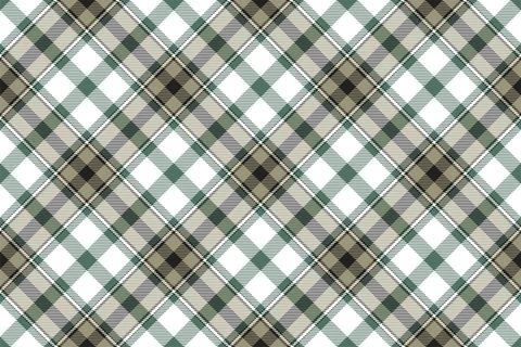 Plaid pattern seamless. Check fabric texture. Stripe square background. Vecto Stock Illustration
