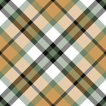 Plaid pattern seamless. Check fabric texture. Stripe square background. Vecto Stock Illustration