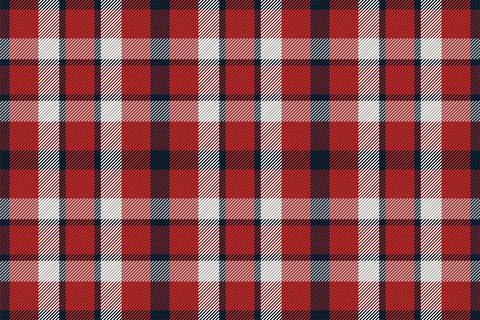 Plaid pattern seamless. Check fabric texture. Stripe square background. Vecto Stock Illustration