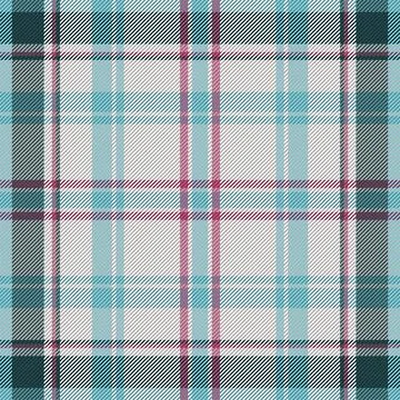 Plaid pattern seamless. Check fabric texture. Stripe square background. Vecto Stock Illustration