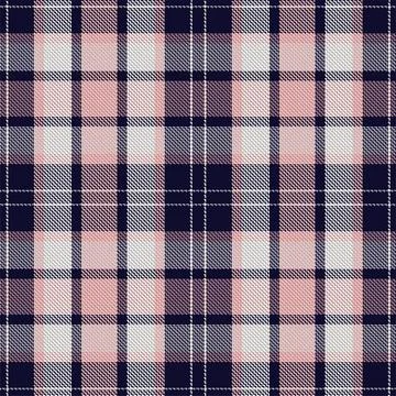Plaid pattern seamless. Check fabric texture. Stripe square background. Vecto Stock Illustration