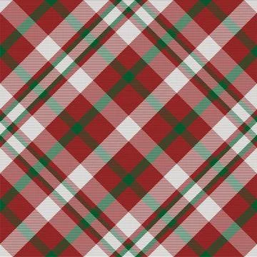 Plaid pattern seamless. Check fabric texture. Stripe square background. Vecto Stock Illustration