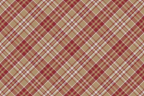Plaid pattern seamless. Check fabric texture. Stripe square background. Vecto Stock Illustration