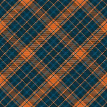 Plaid pattern seamless. Check fabric texture. Stripe square background. Vecto Stock Illustration
