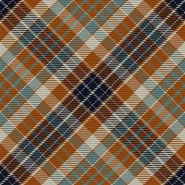 Plaid pattern seamless. Check fabric texture. Stripe square background. Vecto Stock Illustration