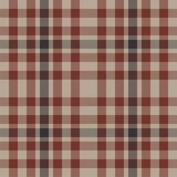 Plaid pattern seamless. Check fabric texture. Stripe square background. Vecto Stock Illustration