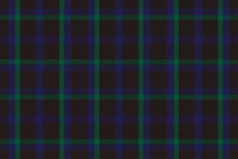 Plaid pattern seamless. Check fabric texture. Stripe square background. Vecto Stock Illustration