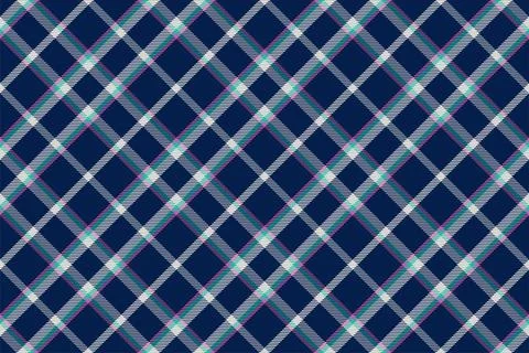 Plaid pattern seamless. Check fabric texture. Stripe square background. Vecto Illustrazione stock