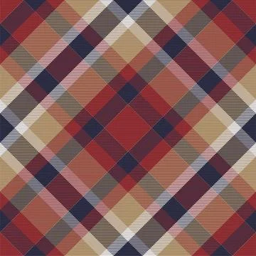 Plaid pattern seamless. Check fabric texture. Stripe square background. Vecto 스톡 일러스트