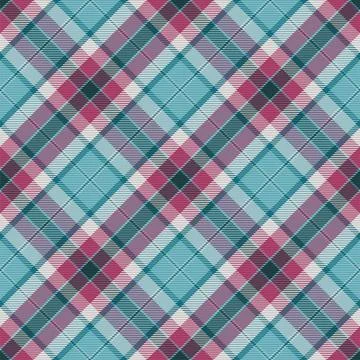 Plaid pattern seamless. Check fabric texture. Stripe square background. Vecto Illustrazione stock
