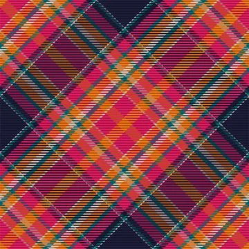 Plaid pattern seamless. Check fabric texture. Stripe square background. Vecto 스톡 일러스트