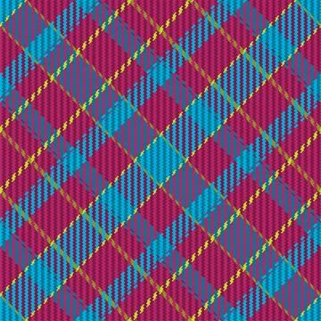Plaid pattern seamless. Check fabric texture. Stripe square background. Vecto Stock Illustration