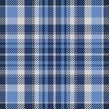 Plaid pattern seamless. Check fabric texture. Stripe square background. Vecto Illustrazione stock