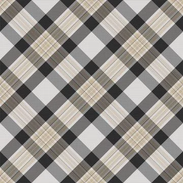 Plaid pattern seamless. Check fabric texture. Stripe square background. Vecto Stock Illustration