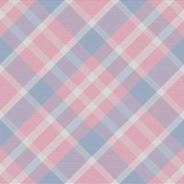 Plaid pattern seamless. Check fabric texture. Stripe square background. Vecto Stock Illustration