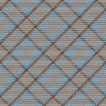 Plaid pattern seamless. Check fabric texture. Stripe square background. Vecto Stock Illustration