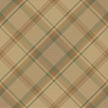 Plaid pattern seamless. Check fabric texture. Stripe square background. Vecto Stock Illustration