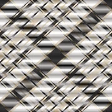 Plaid pattern seamless. Check fabric texture. Stripe square background. Vecto Stock Illustration