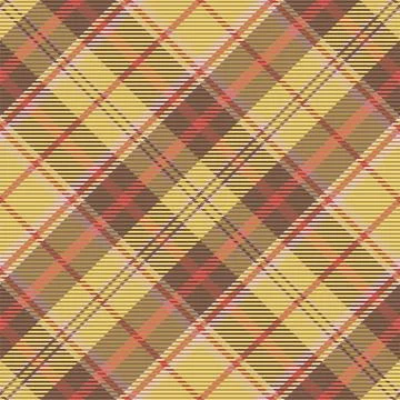 Plaid pattern seamless. Check fabric texture. Stripe square background. Vecto Stock Illustration