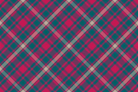 Plaid pattern seamless. Check fabric texture. Stripe square background. Vecto Stock Illustration