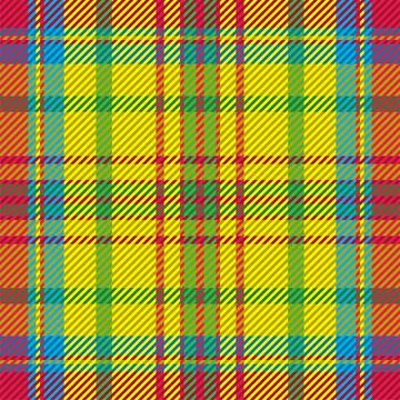 Plaid pattern seamless. Check fabric texture. Stripe square background. Vecto Illustrazione stock