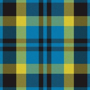 Plaid pattern seamless. Check fabric texture. Stripe square background. Vecto Illustrazione stock