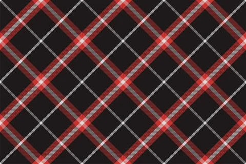 Plaid pattern seamless. Check fabric texture. Stripe square background. Vecto Illustrazione stock