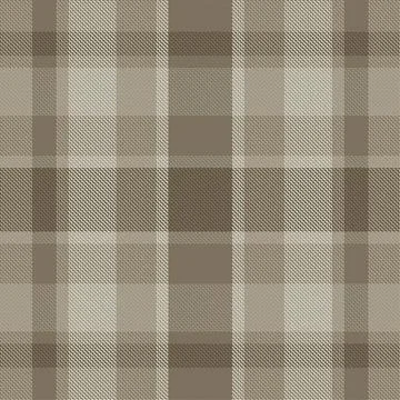 Plaid pattern seamless. Check fabric texture. Stripe square background. Vecto Stock Illustration