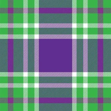 Plaid pattern seamless. Check fabric texture. Stripe square background. Vecto Stock Illustration