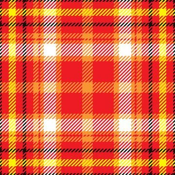 Plaid pattern seamless. Check fabric texture. Stripe square background. Vecto Stock Illustration