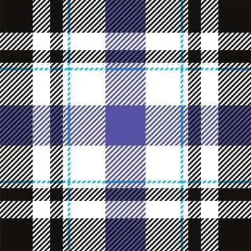 Plaid pattern seamless. Check fabric texture. Stripe square background. Vecto イラスト素材
