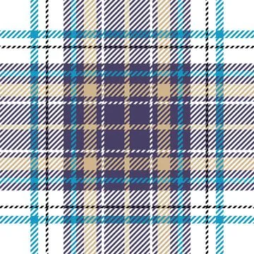 Plaid pattern seamless. Check fabric texture. Stripe square background. Vecto Stock Illustration